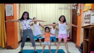 'Bipasha Basu dance workout(just the Warm up) by Christina and her workout bodies'