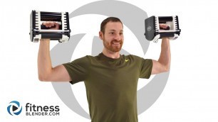'Quick 10 Minute Upper Body Strength Workout - Dumbbell Upper Body Workout'