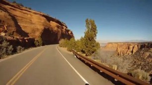 '[01] Biking Colorado National Monument indoor training video'