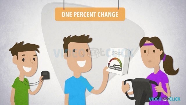 'Fitness Software Explainer Video | 2D Cartoon Animation | One Percent Change'