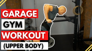 'Garage gym workout program'