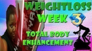 'Weightloss Update Week 3 Total Body Enhancement Machine Planet Fitness #planetfitness #weightloss'