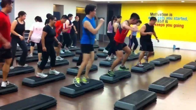 'Freestyle Step Intermediate @ Fitness First Empire, Malaysia'