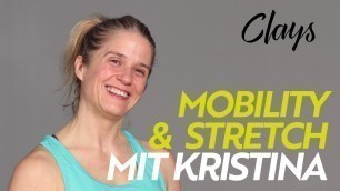 'CLAYS LIVE: Mobility & Stretch mit Kristina 18.05.2020'