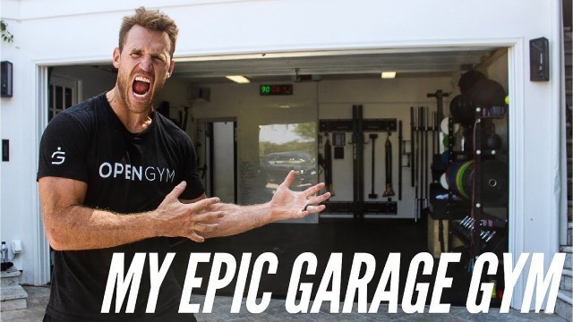 'NHL Player Brooks Laich\'s Epic Garage Gym!!'