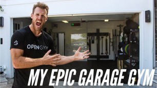 'NHL Player Brooks Laich\'s Epic Garage Gym!!'