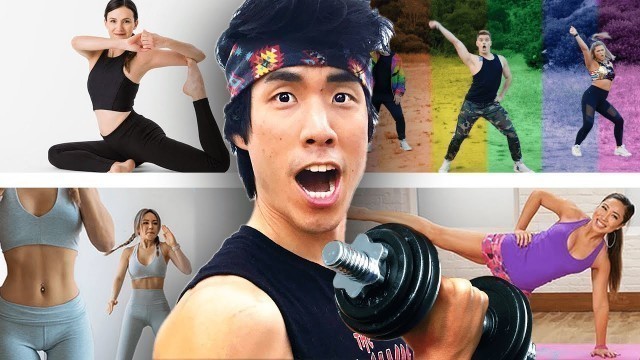 'The Try Guys Try Fitness YouTuber Workouts'