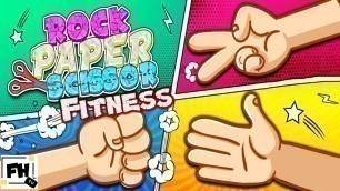 'Rock Paper Scissors Fitness Battle | PE At Home | PE Distance Learning'