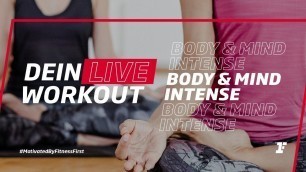 'Fitness First Live Workout - Body & Mind Intense mit Kristina'