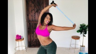 'No Back Fat and Booty Lift Workout with Tiffany Rothe'