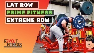 'The Best Lat Row Exercise | Prime Fitness Extreme Row | Lat Row'