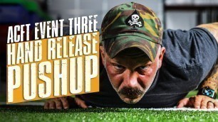 'ACFT Event Three: Hand Release Pushup | The Green Beret Guide to the ACFT | SOFLETE'