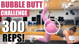 'Brazilian Butt Lift Challenge (RESULTS IN 1 WEEK) | BUBBLE BUTT WORKOUT | No Equipment | At Home'