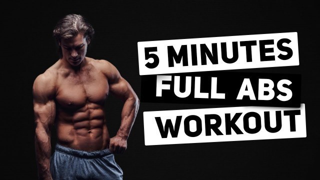 5 minutes intense abs Workout 