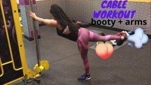 'Cable workout (planet fitness)'
