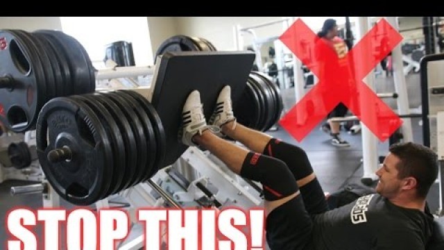 'How to PROPERLY Leg Press | 3 Leg Press Variations for Muscle Gain'