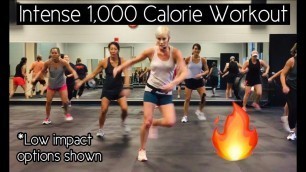 'Intense 1000 Calorie Workout'