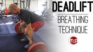 'Deadlift Breathing Technique | How to Breathe on the Deadlift to Lift More Weight - TECHNIQUE HUB'