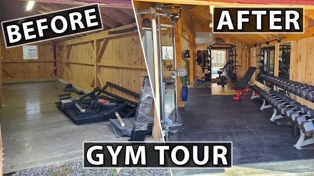 'Garage Gym Tour 2021 | Complete In-Depth Tour (Built Over 8 Months)'