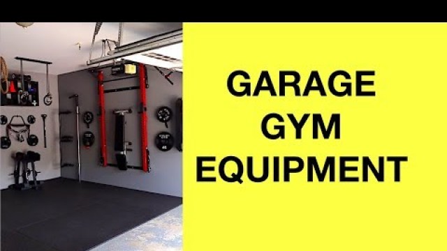 'Home Garage Gym Equipment Ideas (Garage Gym Tour)'