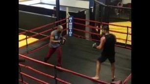 'Brendan Schaub Boxing Training in Toronto'