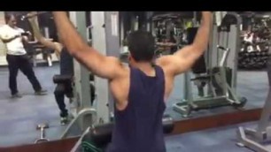 'Aamir Sharma workout at 360 Degree Fitness by Kuldep Sethi'