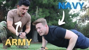 'Navy Sailor Attempts the NEW Army Combat Fitness Test'