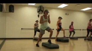 'Step It Up! High intensity 60 minute cardio group fitness class!'