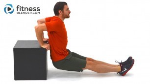 'Upper Body Strength Training and Core Workout - Abs and Upper Body Supersets'