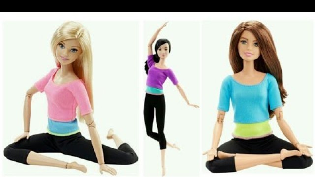 'Barbie Yoga Fitness #çizgifilm #cartoon Tadında Video Toys Oyuncak Yap'
