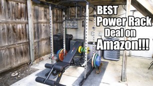 'Best Budget Garage Gym or Home Gym Squat Rack 2020 (Unboxing)'