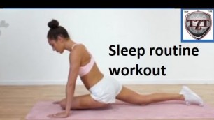 'Personal trainer Kayla Itsines shares sleep routine workout'