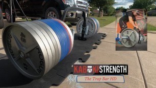 'Kabuki Strength | The Trap Bar HD | Assembly and Review | Strongman Garage Gym Equipment Review'