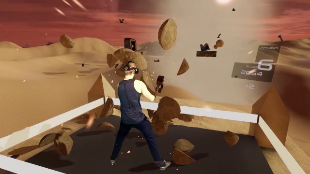 'PowerBeatsVR - An Intense Rhythm-Based VR Fitness Game'