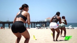 'Ladies Summer Beach Body Workout | Neon Fitness (Music By Future & Young Thug)'