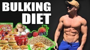 'Full Day of Eating to Gain Muscle!'