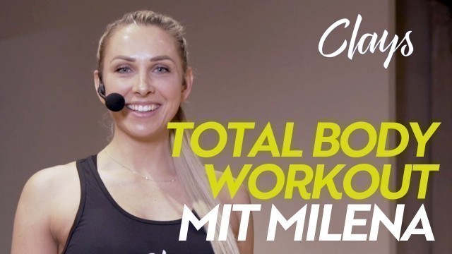 'CLAYS LIVE: Total Body Workout mit Milena'