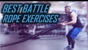'10 BEST BATTLE ROPE EXERCISES: HOW TO USE BATTLE ROPES FOR MMA, MILITARY, COMBAT ATHLETES'