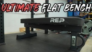 'BEST Flat Bench for Garage Gym - REP FB 5000 Review'