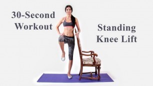 '30-Second Workout - Standing Knee Lift - DiTuro Productions'