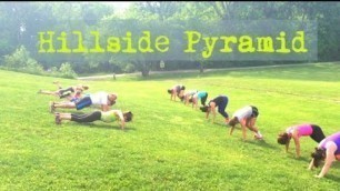 'Hillside Pyramid Workout - Group Training'