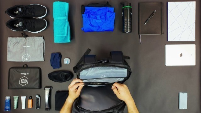 'Targus Work+Play Fitness Backpack Bag Pack'