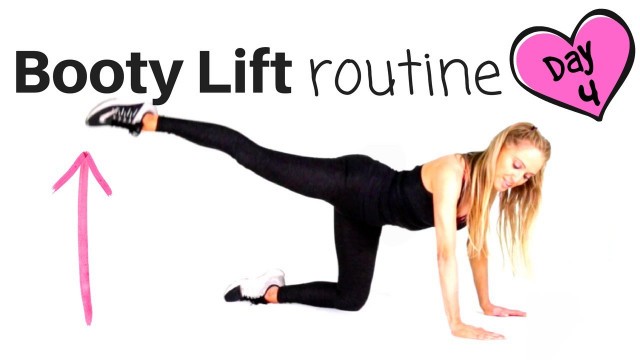 '9 MINUTE BOOTY LIFT WORKOUT – HOME WORKOUT EXERCISES TO LIFT AND TONE YOUR BUTT AND THIGHS'