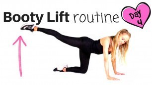 '9 MINUTE BOOTY LIFT WORKOUT – HOME WORKOUT EXERCISES TO LIFT AND TONE YOUR BUTT AND THIGHS'