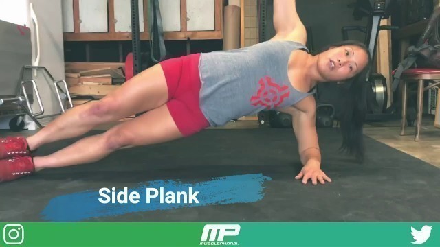 'Core Workout | Home Core exercises | Weekly Fitness | MusclePharm'