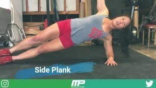 'Core Workout | Home Core exercises | Weekly Fitness | MusclePharm'