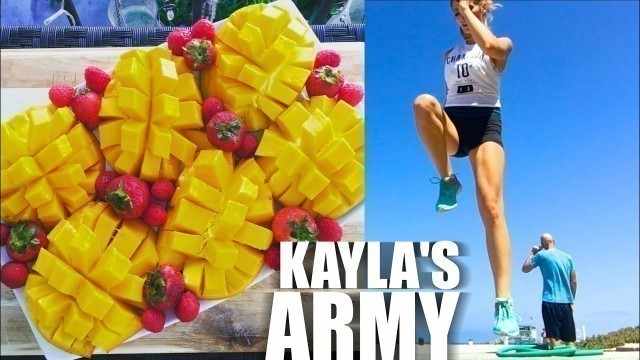 'Kayla Itsines BBG Workout Week 1 Day 1 - (12 WEEK CHALLENGE)'