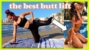 'the BEST BUTT LIFT workout *tone & shape glutes FAST without equipment*'