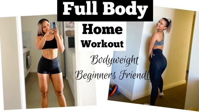 'FULL BODY HOME WORKOUT/ BEGINNERS FRIENDLY/  INSTRUCTIONS AND DETAILING/ NEPALI FEMALE FITNESS'
