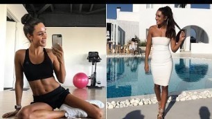 'Fitness star Kayla Itsines reveals the best time to work out - Hot Girl'